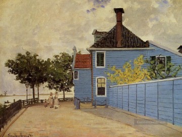 Das blaue Haus in Zaandam Claude Monet Ölgemälde